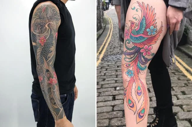 Koleksi corak tatu phoenix eksklusif untuk anda