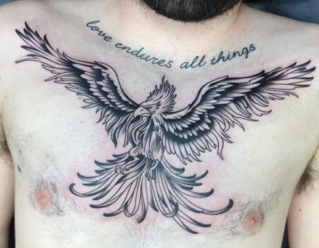 Koleksi corak tatu phoenix eksklusif untuk anda