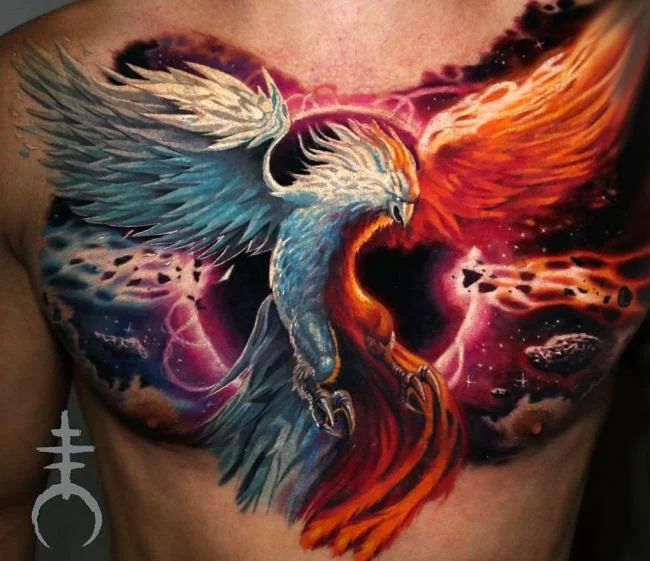 Koleksi corak tatu phoenix eksklusif untuk anda