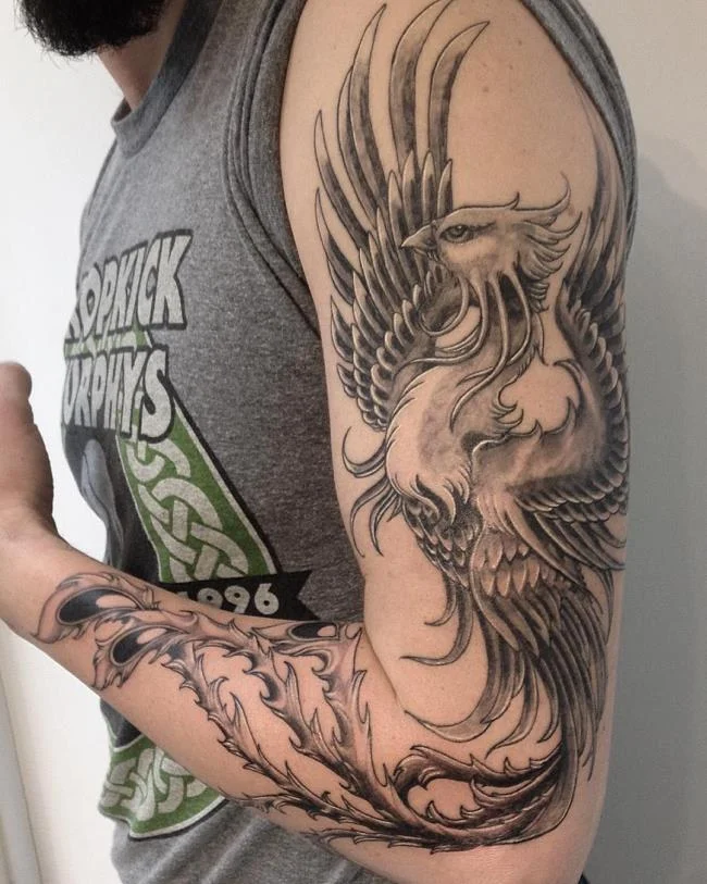 Koleksi corak tatu phoenix eksklusif untuk anda