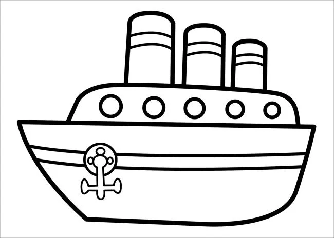 Collection of the most beautiful sailing coloring pictures
