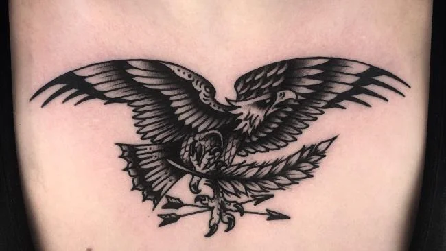 Colección de patrones de tatuajes de águila poderosos y poderosos
