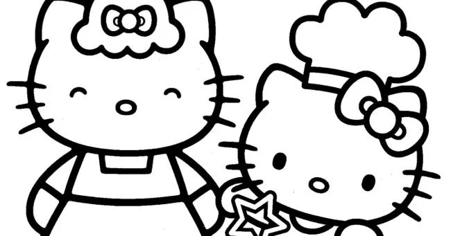 Ringkasan gambar pewarna hello kitty yang indah