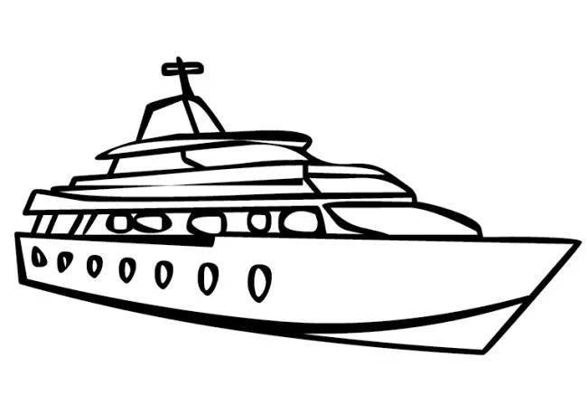Collection of the most beautiful sailing coloring pictures