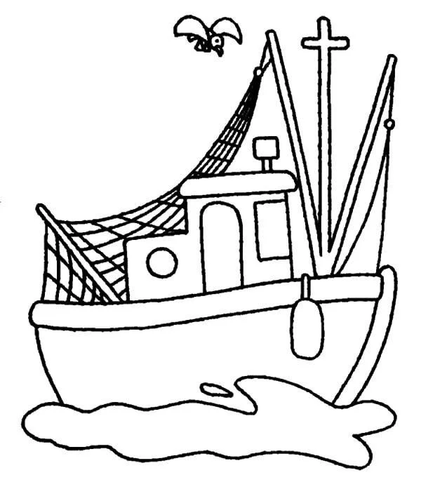 Collection of the most beautiful sailing coloring pictures