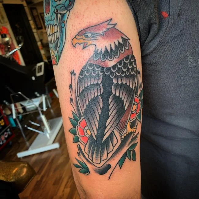 Colección de patrones de tatuajes de águila poderosos y poderosos