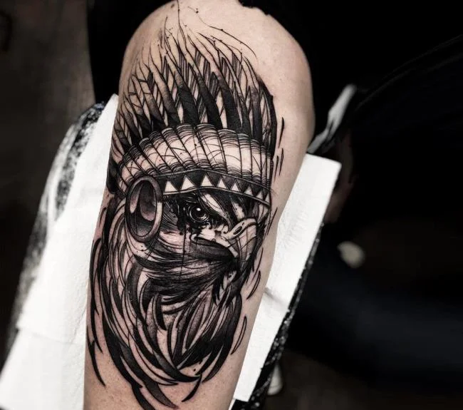 Colección de patrones de tatuajes de águila poderosos y poderosos