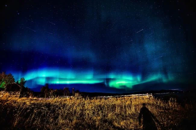 عکس هایی از آسمان شب زیبا و درخشان 