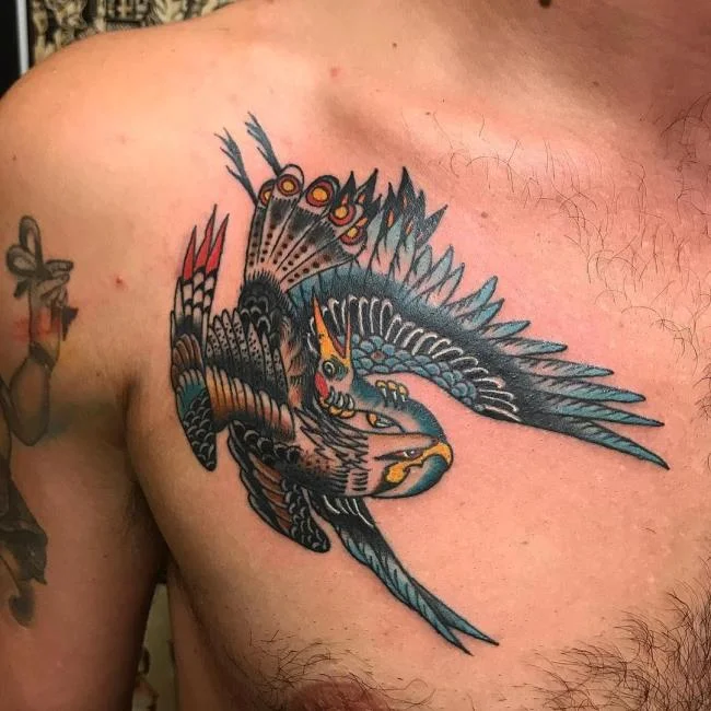 Colección de patrones de tatuajes de águila poderosos y poderosos