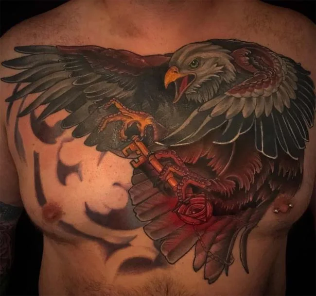 Colección de patrones de tatuajes de águila poderosos y poderosos