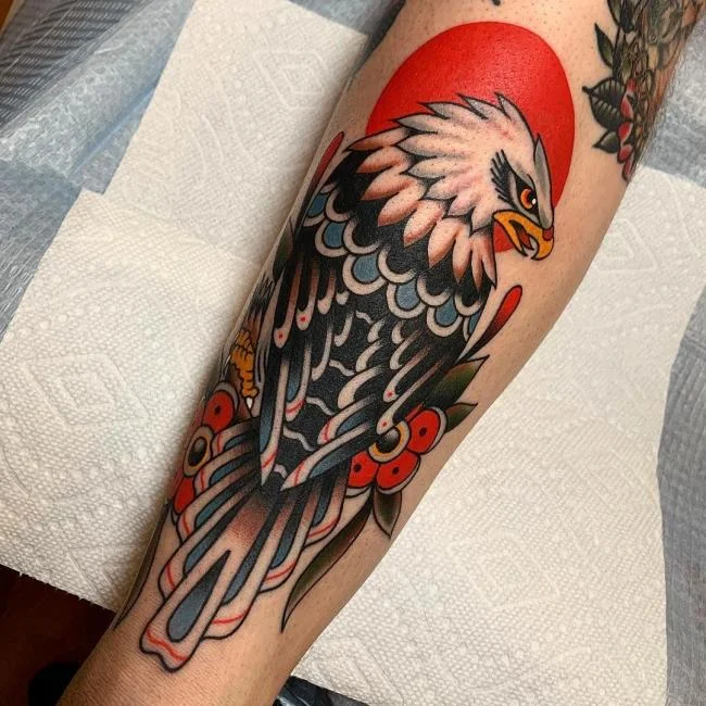 Colección de patrones de tatuajes de águila poderosos y poderosos
