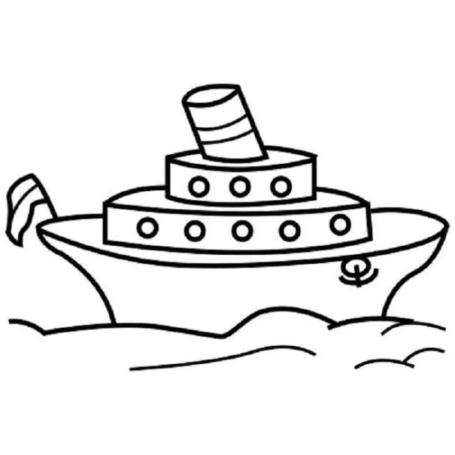 Collection of the most beautiful sailing coloring pictures