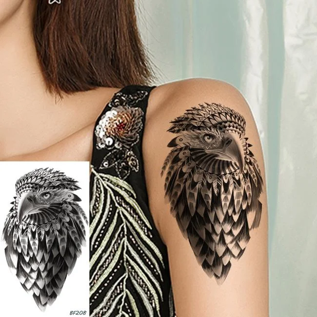 Colección de patrones de tatuajes de águila poderosos y poderosos