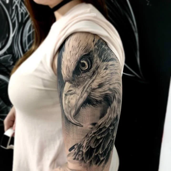 Colección de patrones de tatuajes de águila poderosos y poderosos