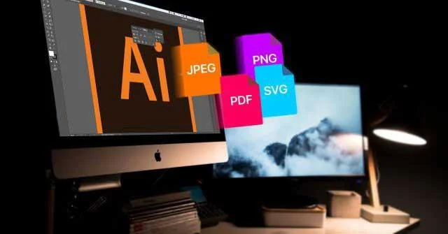 Save AI files to other formats to serve more purposes
