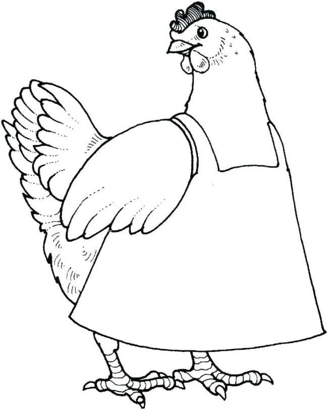 Ringkasan gambar pewarna yang indah untuk ayam bayi