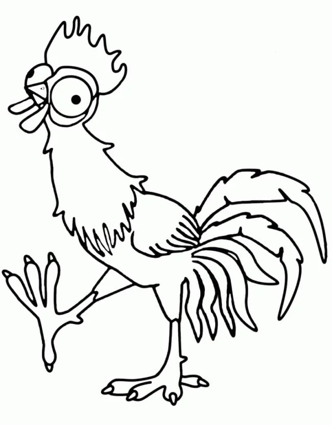 Ringkasan gambar pewarna yang indah untuk ayam bayi