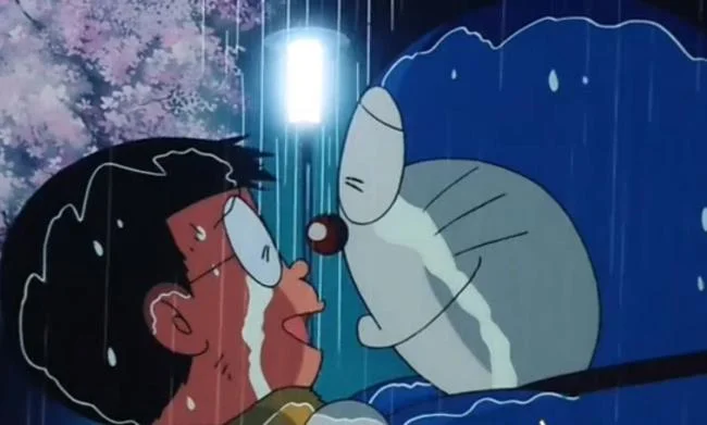 Koleksi gambar sedih nobita yang paling indah