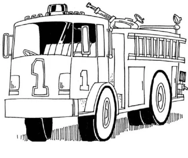 Resumen de fotos de un camión de bomberos