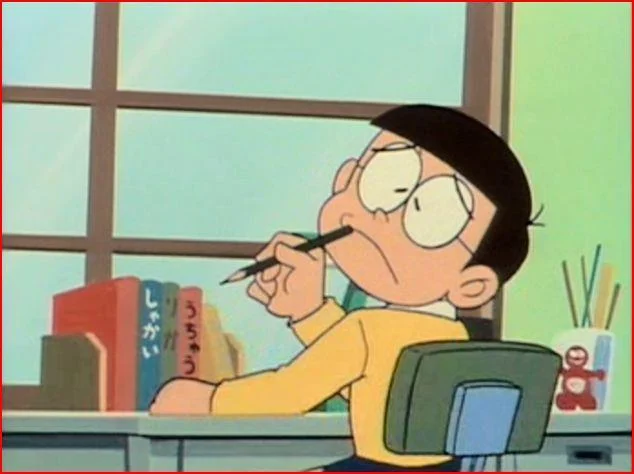 Koleksi gambar sedih nobita yang paling indah