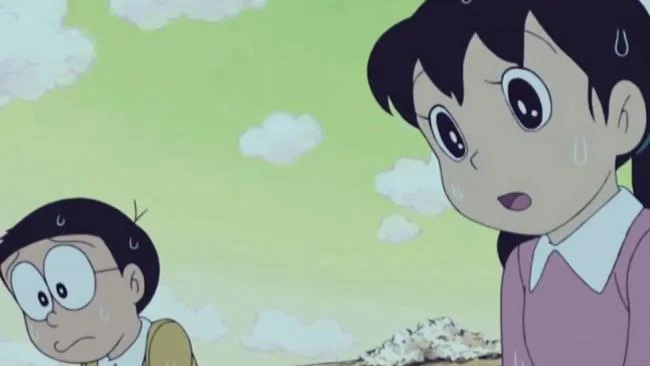 Koleksi gambar sedih nobita yang paling indah