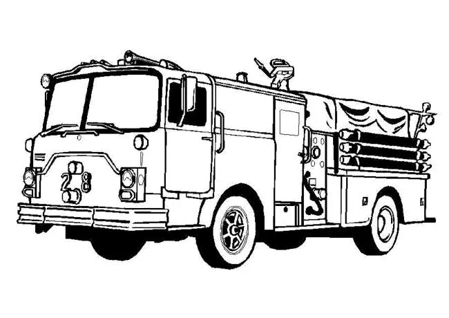 Resumen de fotos de un camión de bomberos