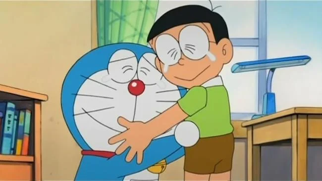 Koleksi gambar sedih nobita yang paling indah
