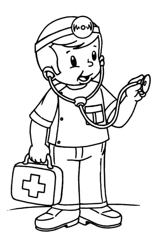 Koleksi gambar pewarna paling indah untuk doktor bayi anda