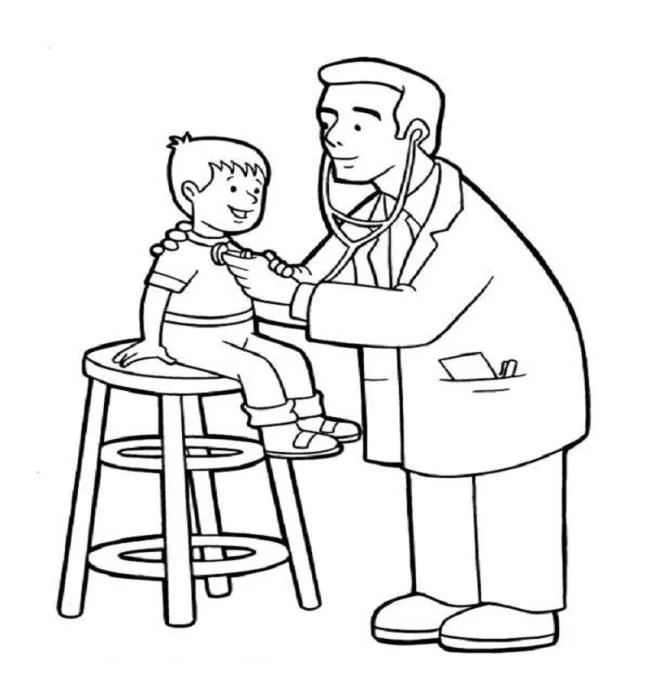 Koleksi gambar pewarna paling indah untuk doktor bayi anda