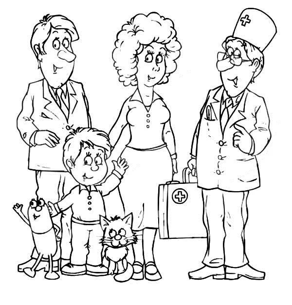 Koleksi gambar pewarna paling indah untuk doktor bayi anda
