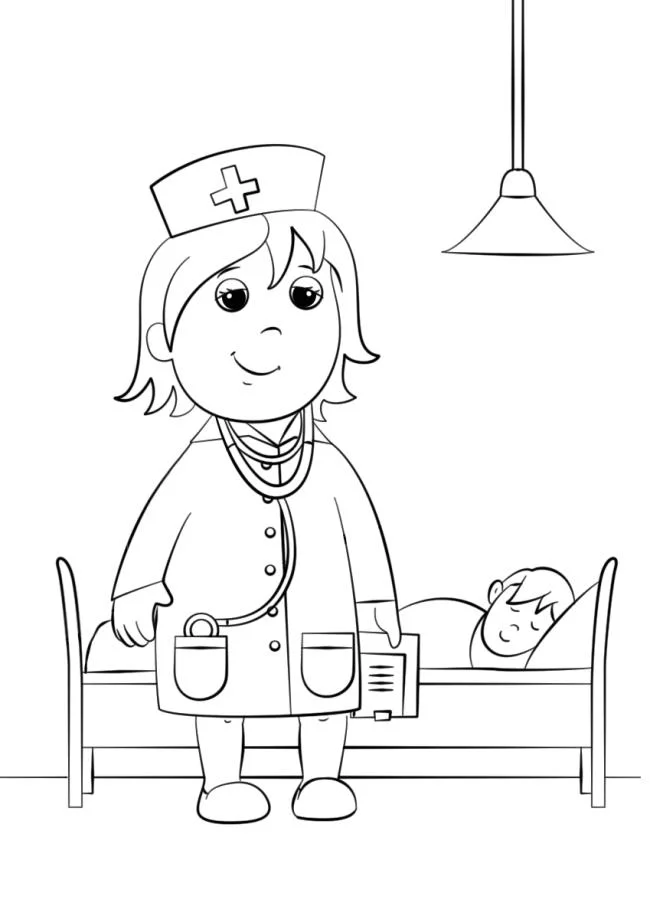 Koleksi gambar pewarna paling indah untuk doktor bayi anda