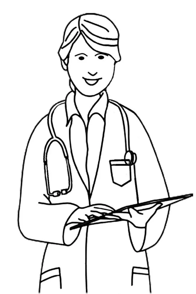 Koleksi gambar pewarna paling indah untuk doktor bayi anda