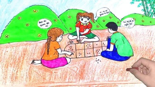 Résumé des plus belles peintures sur les jeux folkloriques