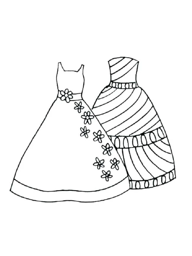 Colección de los más bellos dibujos de princesa para colorear para niños