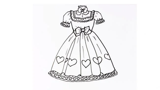 Colección de los más bellos dibujos de princesa para colorear para niños