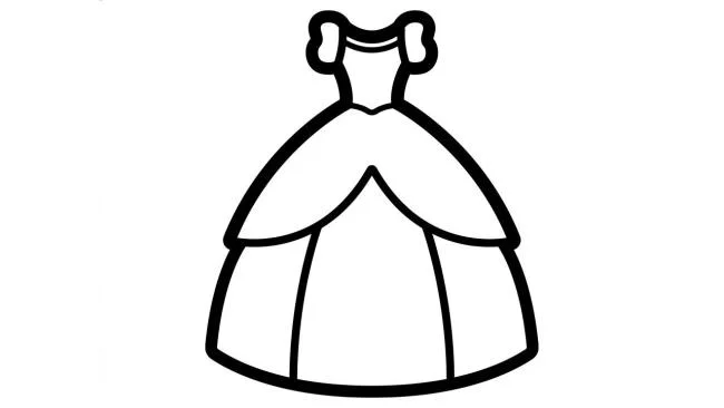 Colección de los más bellos dibujos de princesa para colorear para niños