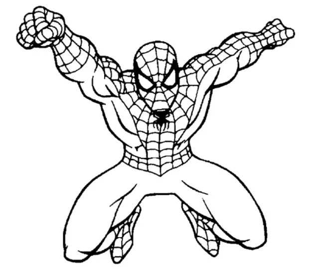 Koleksi gambar pewarna superhero yang indah