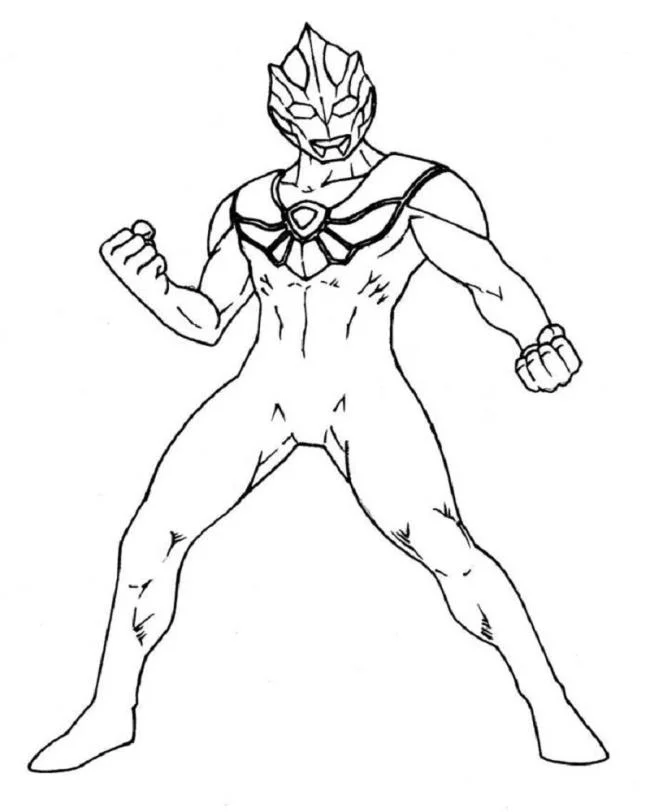 Koleksi gambar pewarna superhero yang indah