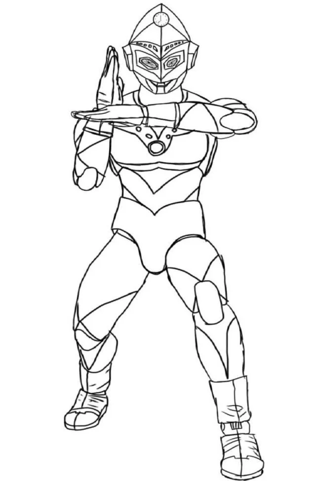 Koleksi gambar pewarna superhero yang indah