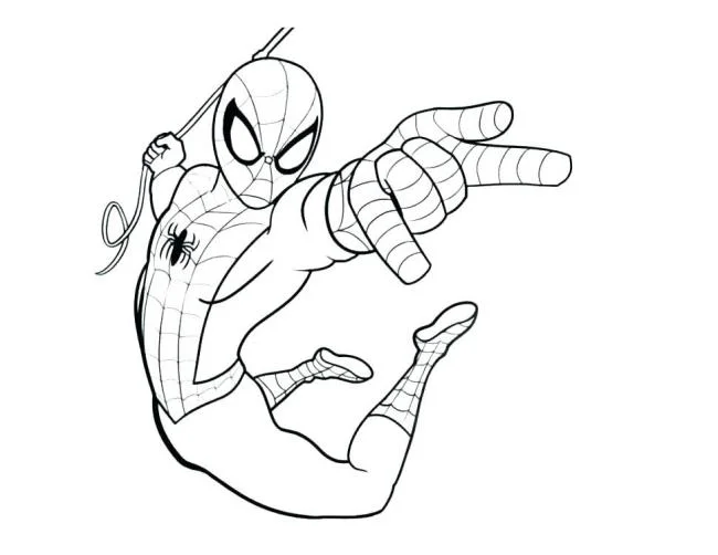 Koleksi gambar pewarna superhero yang indah