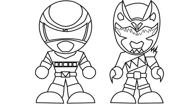 Koleksi gambar pewarna superhero yang indah