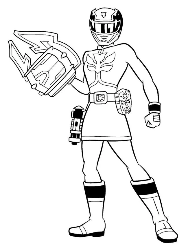 Koleksi gambar pewarna superhero yang indah