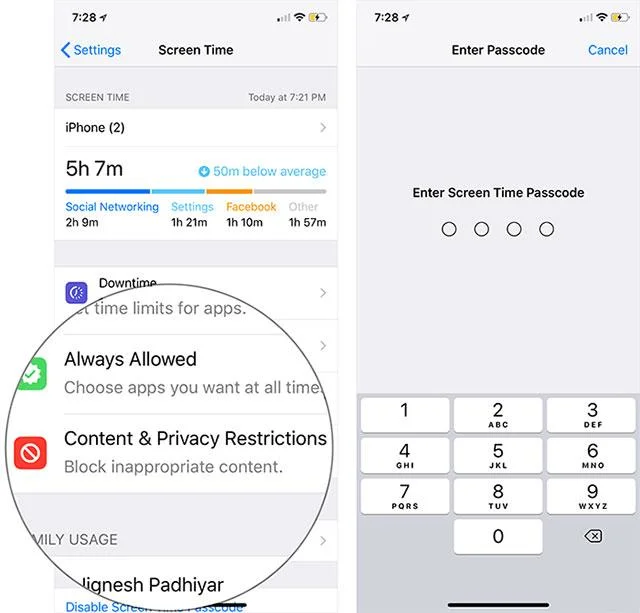 iOS 13에서 앱 삭제 방지