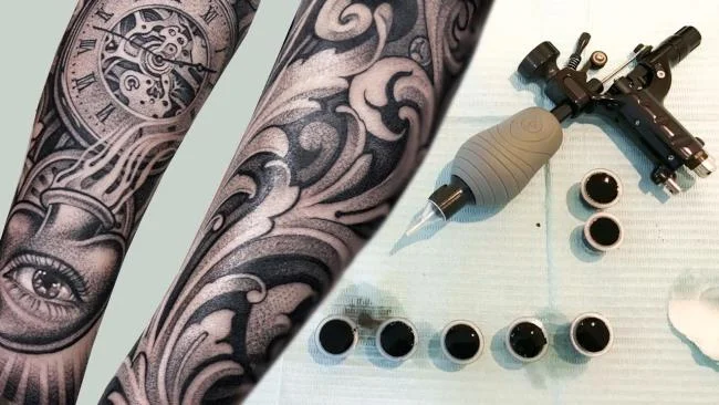 Sugerencia de más de 50 modelos de tatuajes de rosas y relojes extremadamente sexys.
