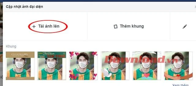 Upload your avatar to Facebook