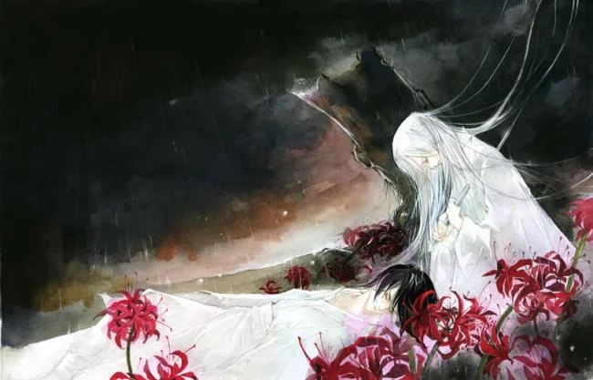 Penyusunan bunga humanoid anime yang paling indah