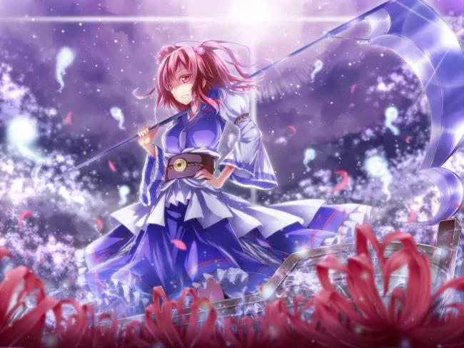 Penyusunan bunga humanoid anime yang paling indah
