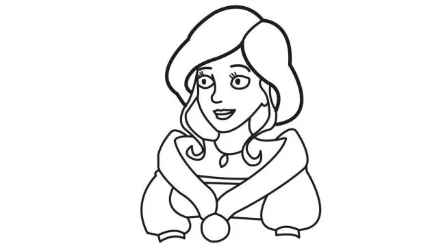 Colección de bellas páginas para colorear princesa de Cenicienta