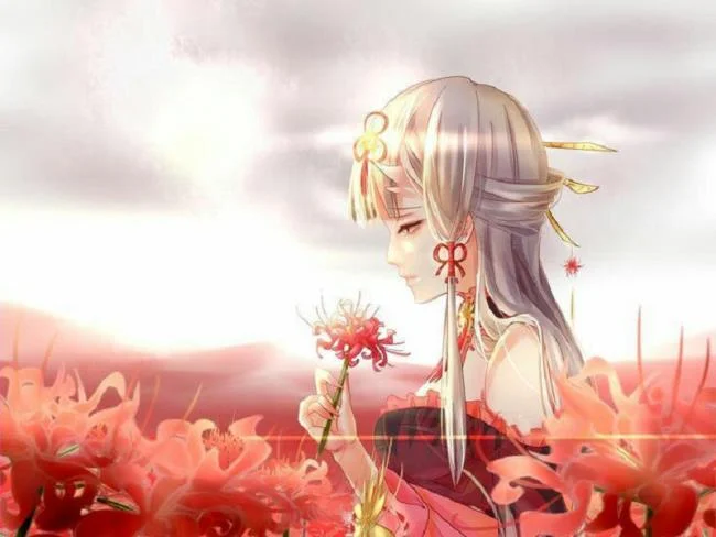 Penyusunan bunga humanoid anime yang paling indah