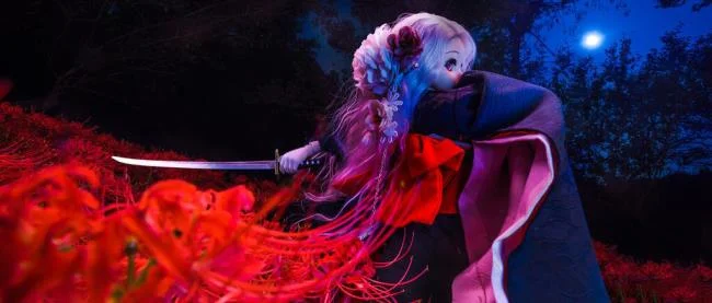 Penyusunan bunga humanoid anime yang paling indah